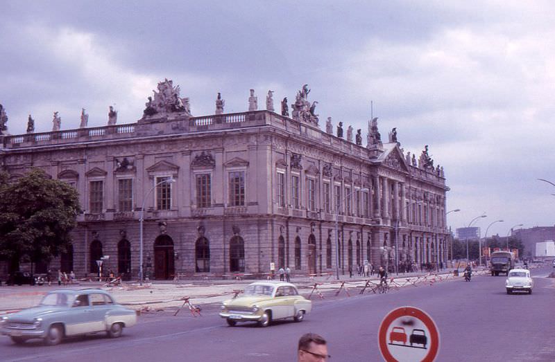 #101 The historic arsenal, on the east end of Unter den Linden, East Berlin, Germany, 1960s