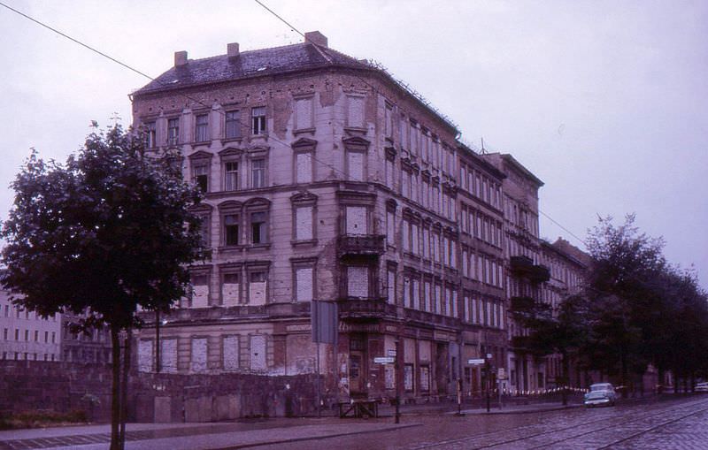 #112 Bernauer Strasse was the most notorious part of the Berlin Wall, Germany, 1960s