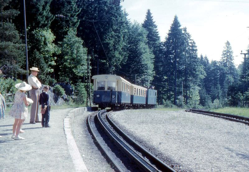 #193 The Zugspitzbahn, at the Eibsee station near the base of the Zugspitze