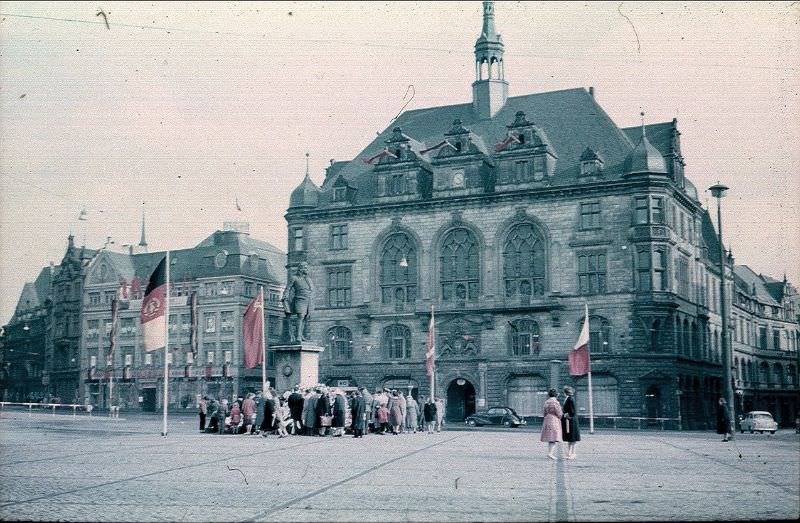 #213 Handel Monument on Halle-Saale main square