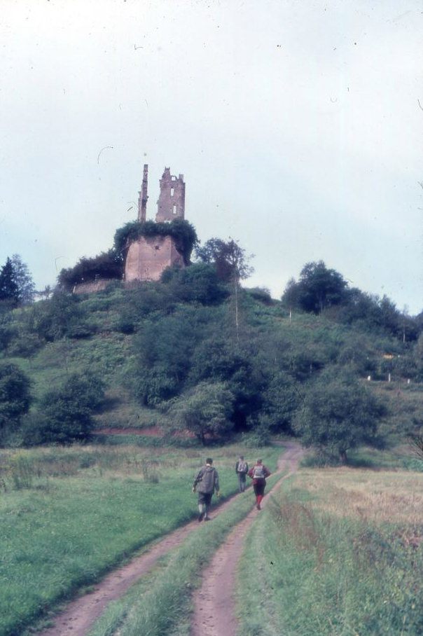 #31 Ramstein Castle near Kordel in the Kyll valley, 1960s