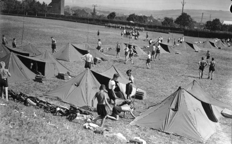 #24 Hitler Youth campground, 1930s.