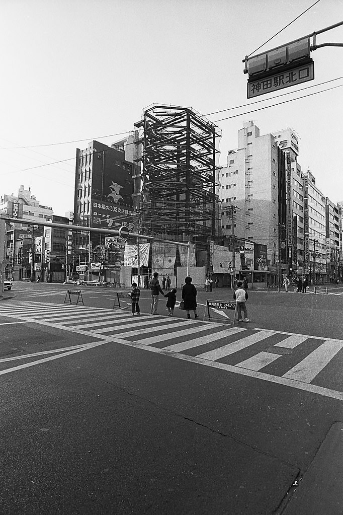 #18 JNR Kanda Station, Chiyoda City, Tokyo Metropolis, Japan. 1980.