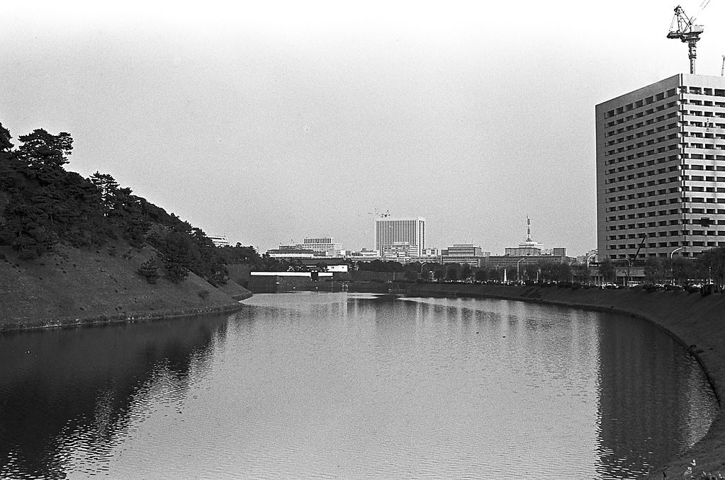 #78 Around the Imperial Palace, Chiyoda City, Tokyo Metropolis, Japan. 1980.
