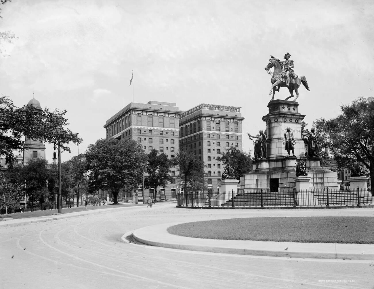 #36 Hotel Richmond from the Capitol, Richmond, 1910s