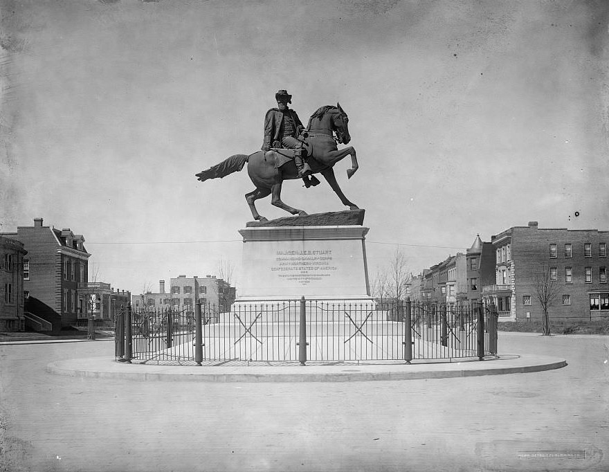 #50 Major-General J.E.B. Stuart Monument, Richmond, 1910s