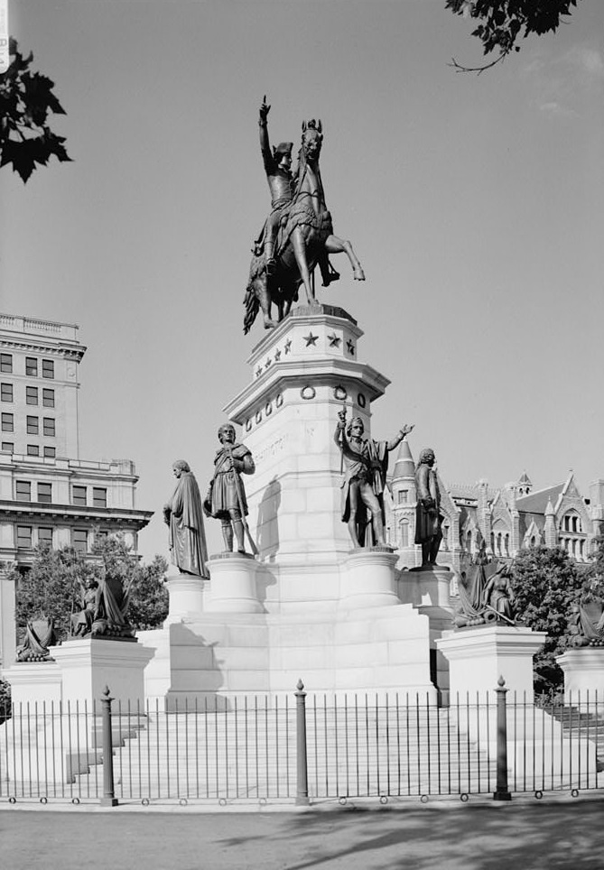 #11 Washington Monument, Capitol Square, Richmond, 1933
