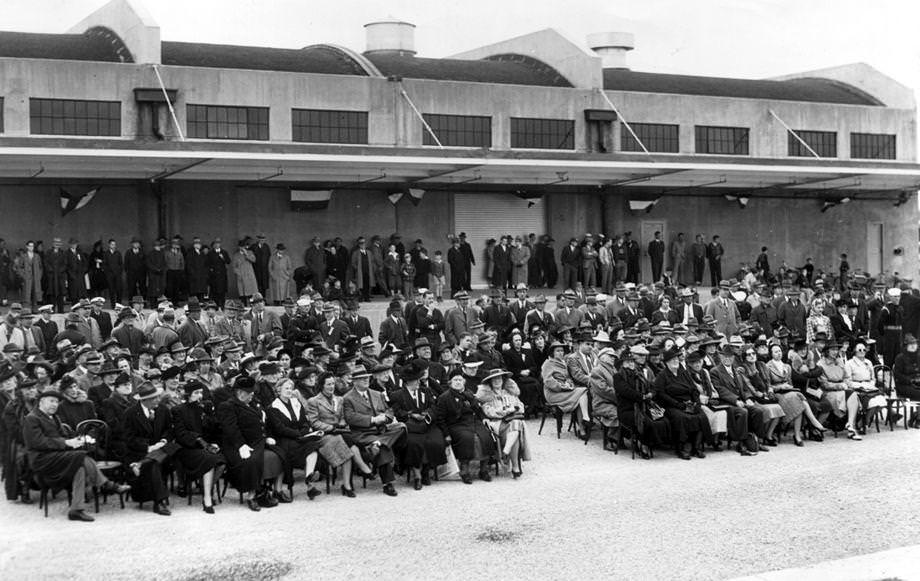 #184 The dedication ceremony was held for Richmond’s new deepwater terminal, 1940.