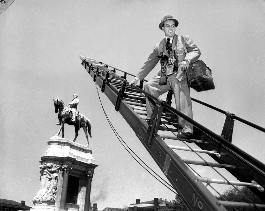 #177 Ewing Krainin was in Richmond to take a series of pictures for a national magazine, 1951.