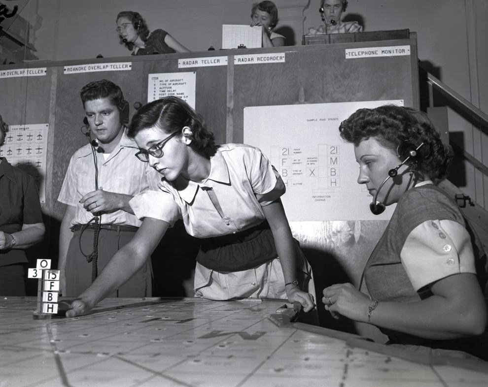 #217 The nation’s first 24-hour peacetime air raid alert system, called Operation Skywatch, began operation, 1952.