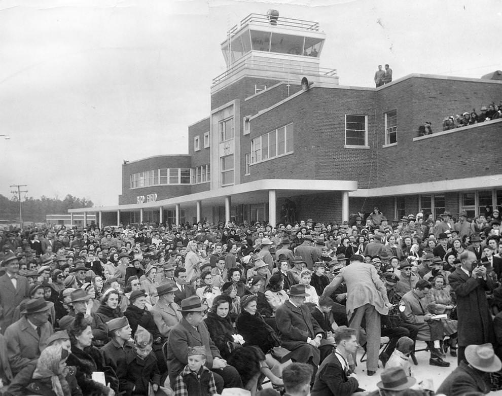 #226 Byrd Field dedication, 1950