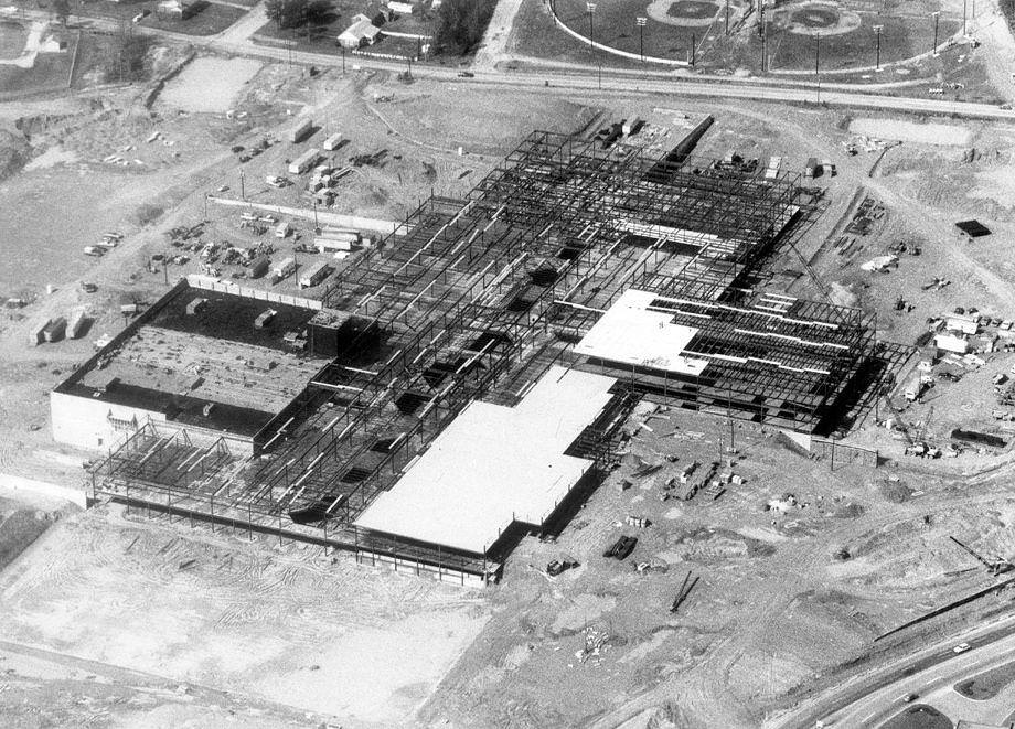 #89 Regency Square mall was under construction in western Henrico County, 1975.