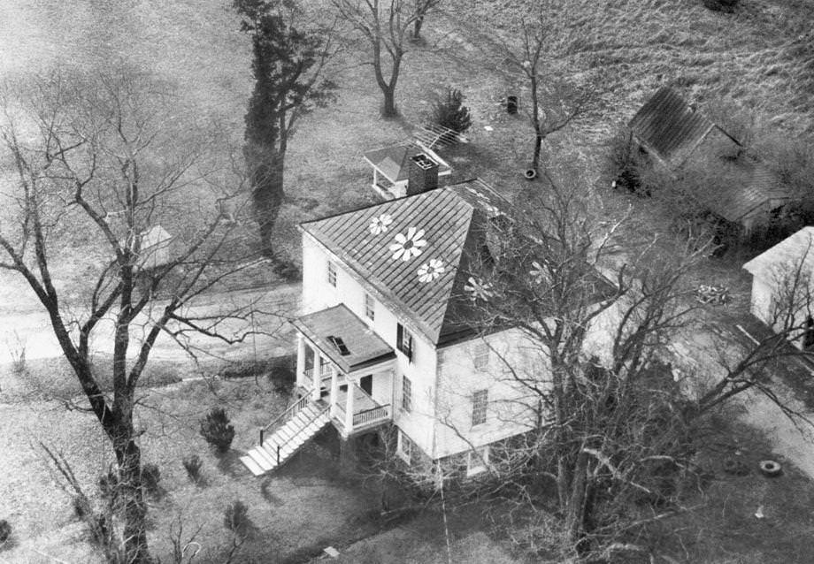#112 The home of the Irving family near Farmville, 1973.