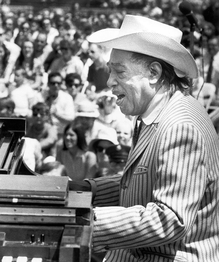 #124 Duke Ellington appeared at City Stadium as part of an event headlined by Bob Hope and sponsored by Nolde’s Bread, 1971.