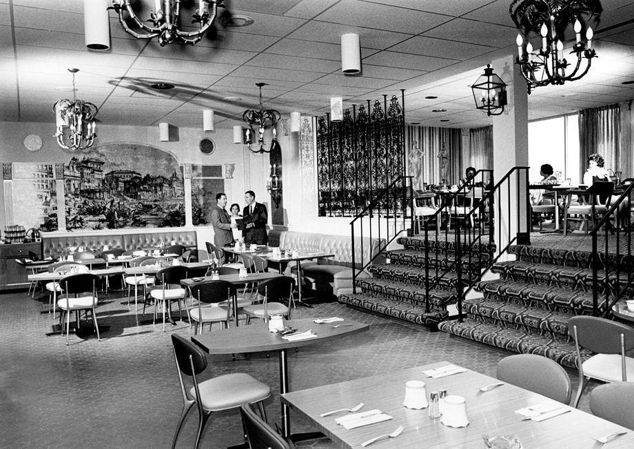 #165 The Bronze Gateway, a new restaurant at Byrd Field in Henrico County, was about to open, 1970.