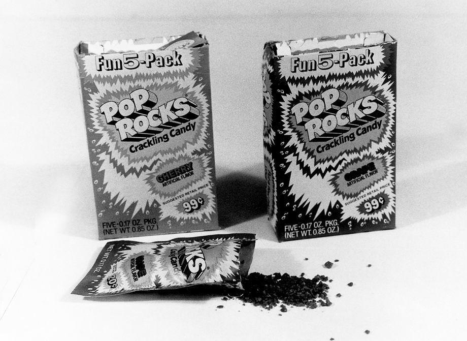 #3 Packages of Pop Rocks, a carbonated candy that had soared in popularity, even if availability was limited, 1978.