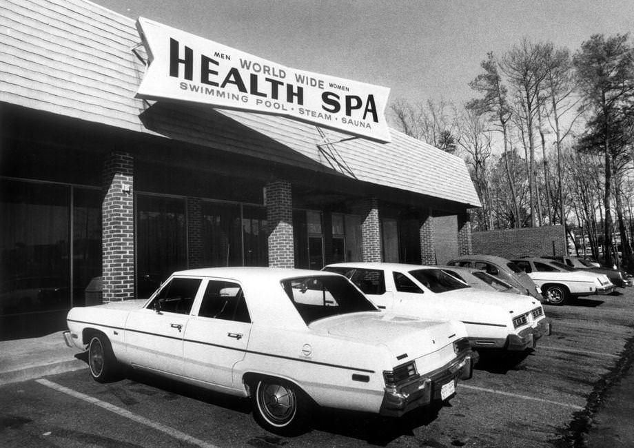 #61 One of the three World Wide Health Spa locations in the Richmond area, 1976.