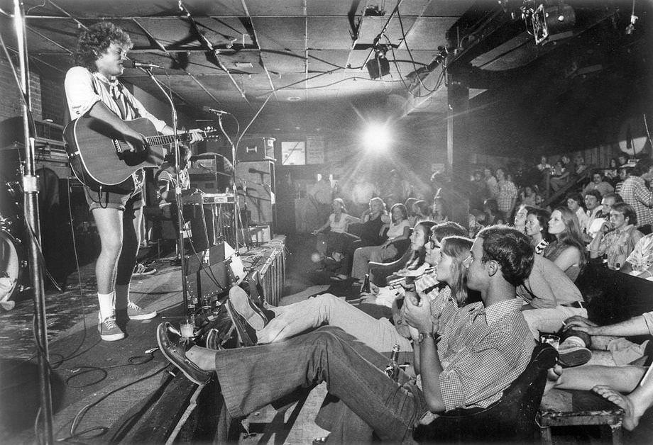#79 A crowd filled The Pass, a restaurant and music venue at 803 W. Broad St. in Richmond, 1976.