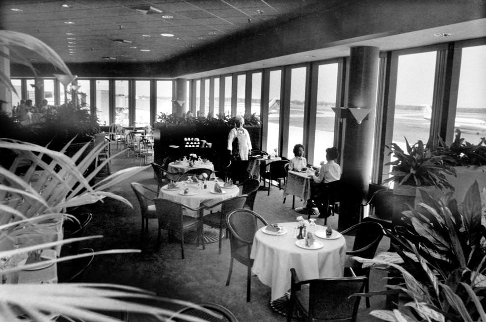 #104 Capitol Restaurant had just opened at the Richmond International Airport, 1988