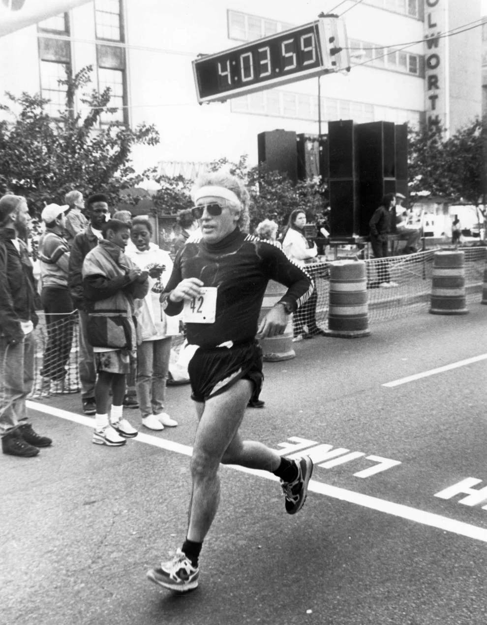 #51 Richmonder Kurt Link looked fresh after his 4:01 marathon, 1991