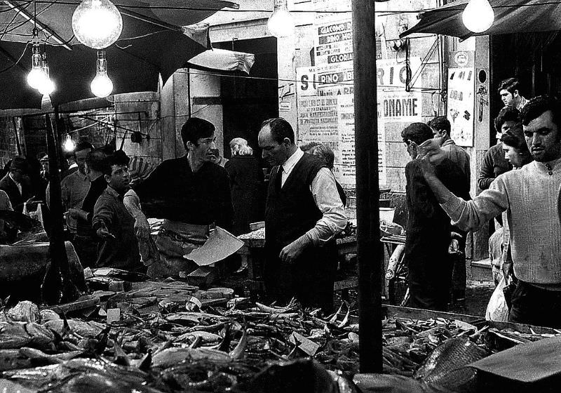#6 Fish market in Catania, Sicily, 1971