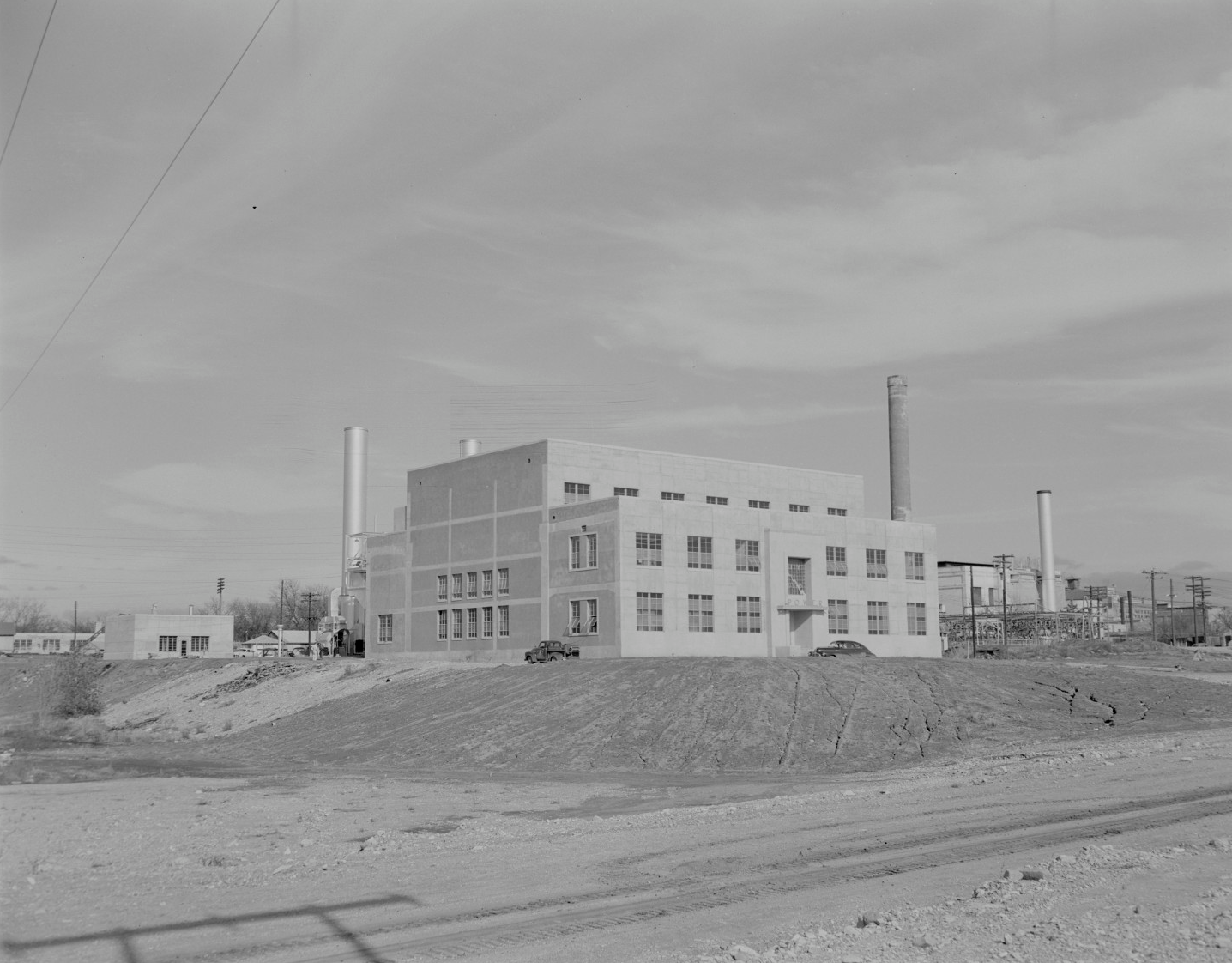 #15 Seaholm Exterior City Power Plant in Austin, Texas, 1951
