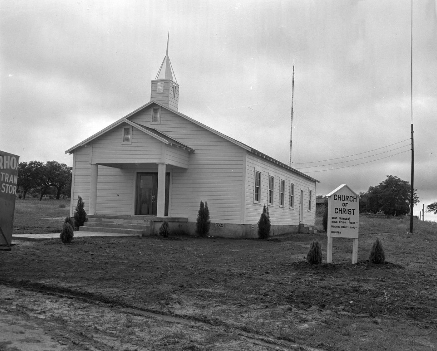 #63 Church of Christ Building Exterior, 1950