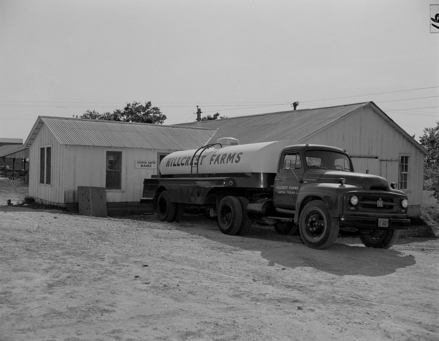 #78 Gordon Smith Dairy with Milk Truck, 1953
