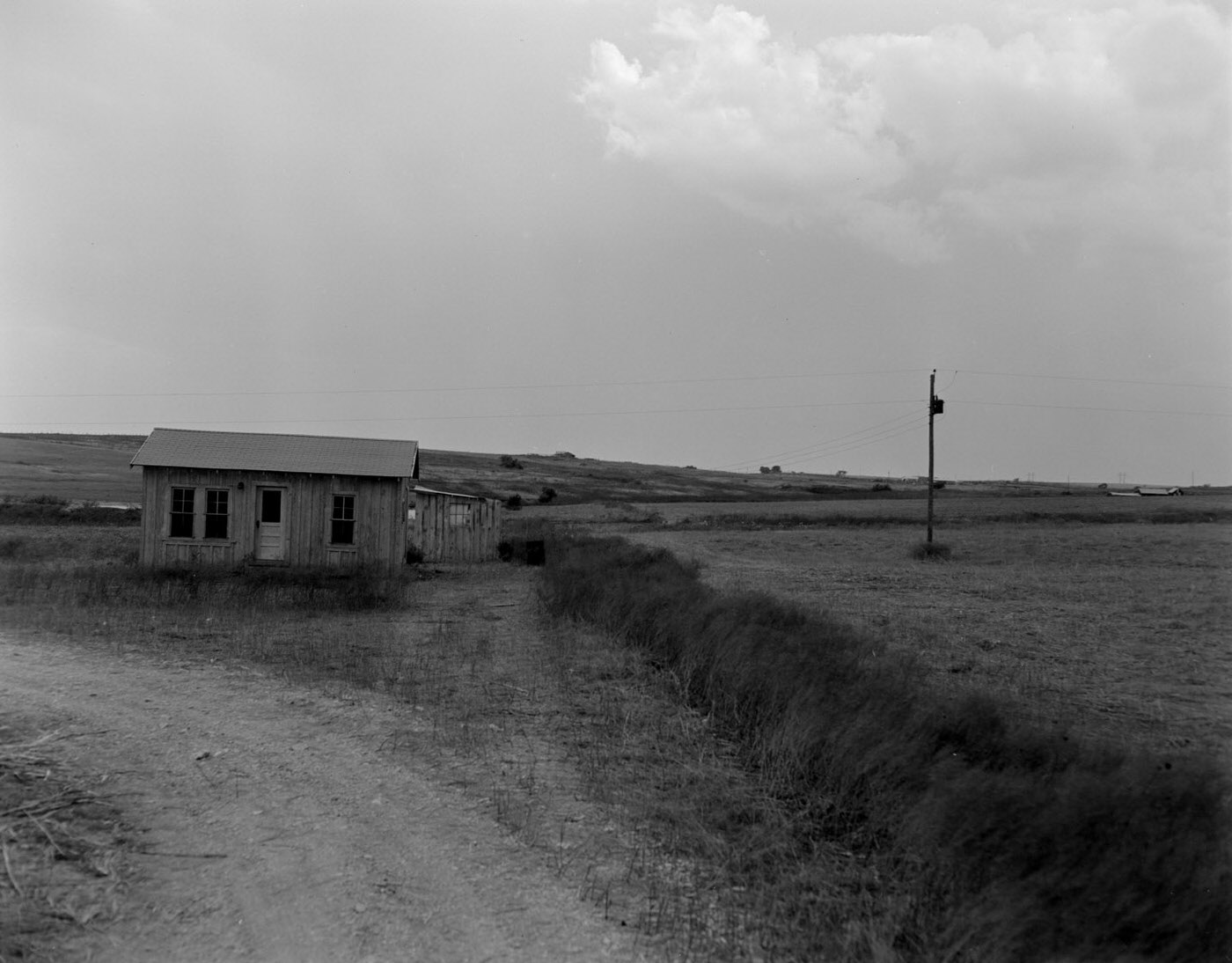 #88 Building on Herman Heep Ranch, 1957.