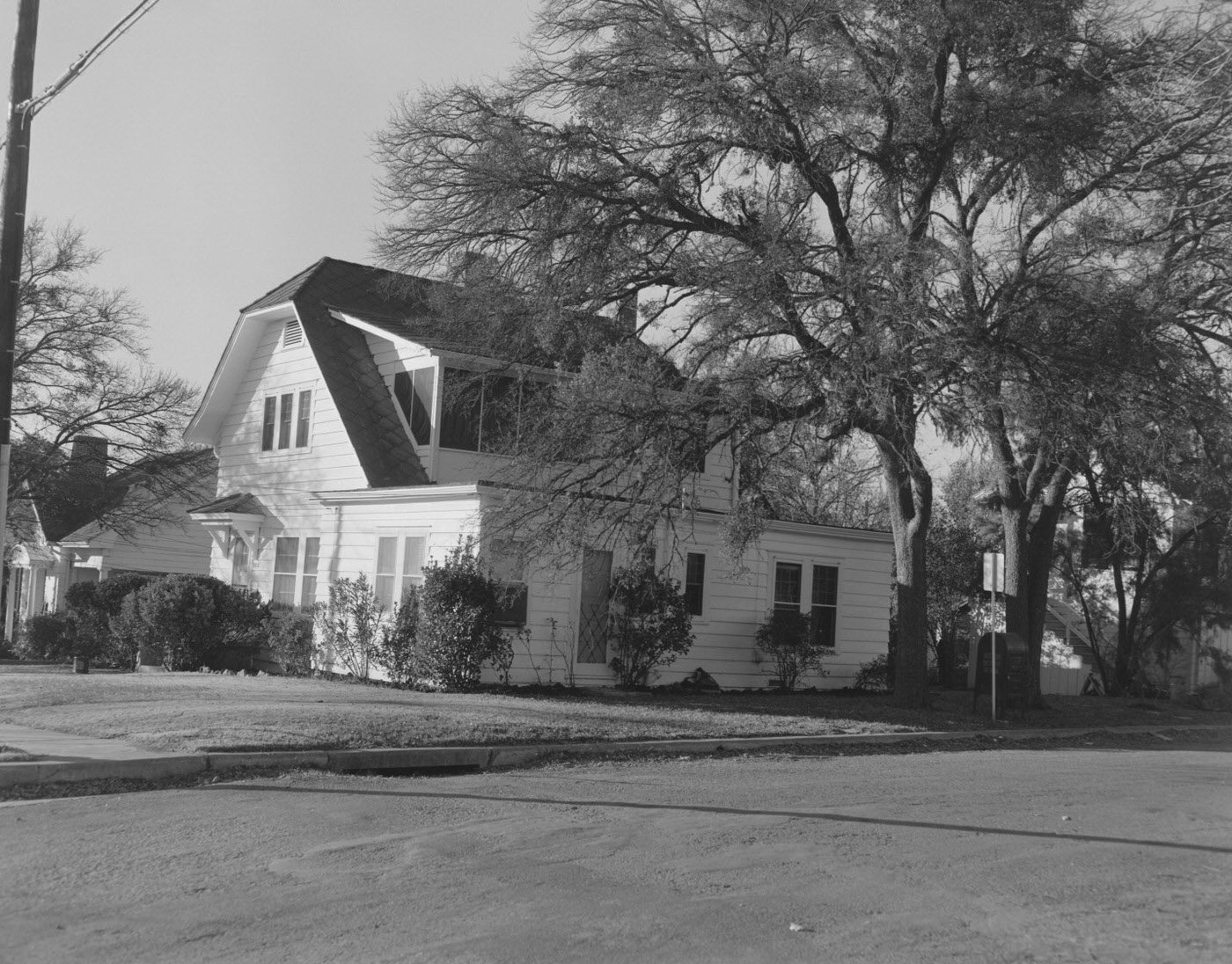 #97 Corner House Exterior, 1959.