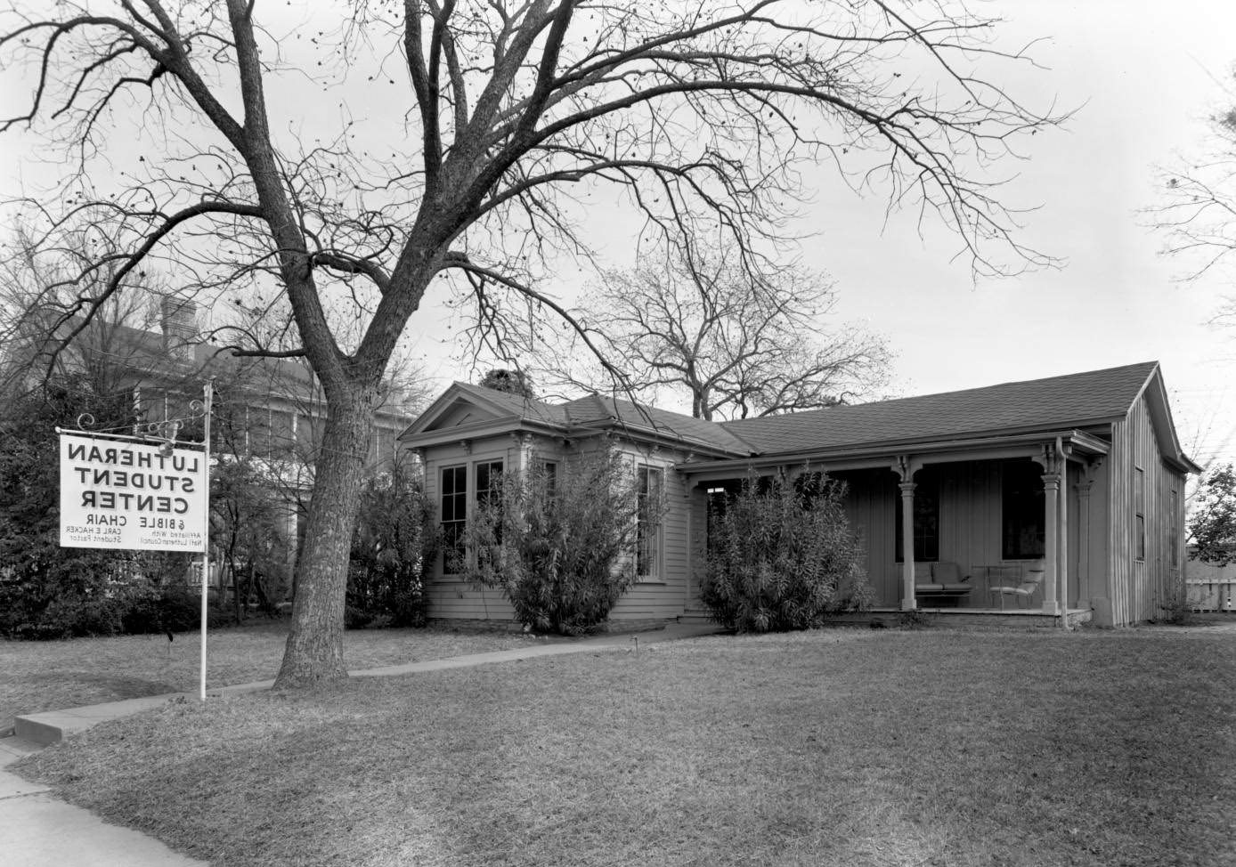 #114 Lutheran Student Center at 2200 San Antonio Street, 1957.