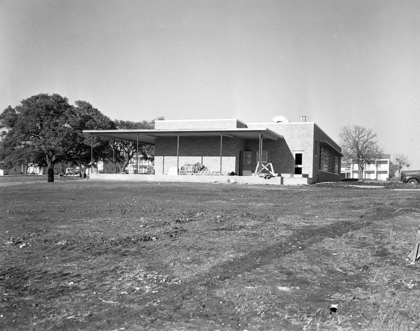 #118 Maple Wood School Under Construction, 1950.