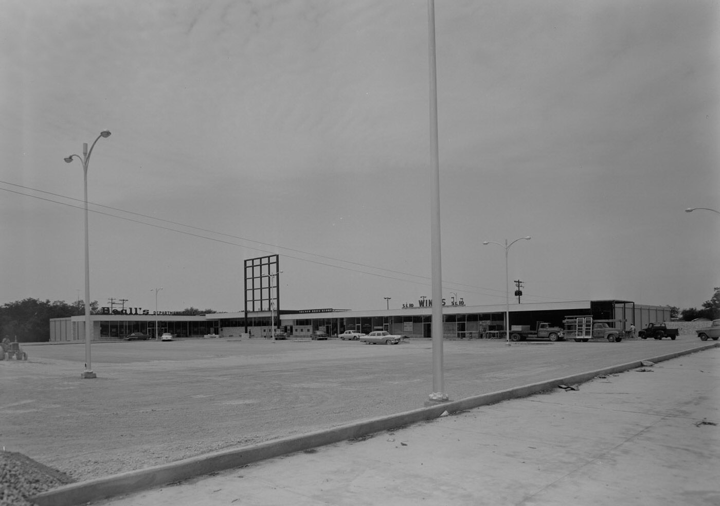 #7 Construction of North Loop Shopping Center, 1958.