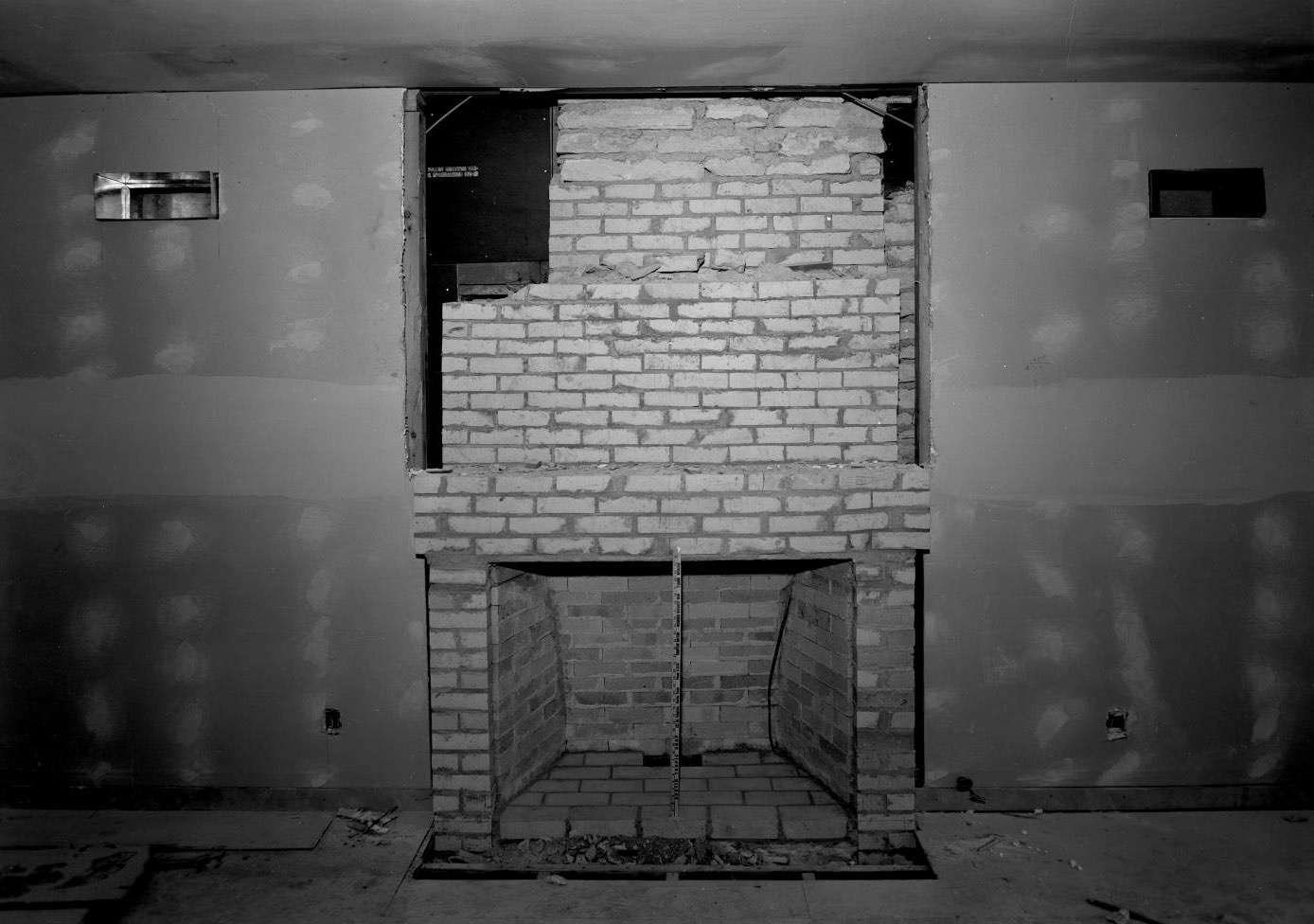 #139 Fireplace Installation at 2413 Pemberton Place, 1955.
