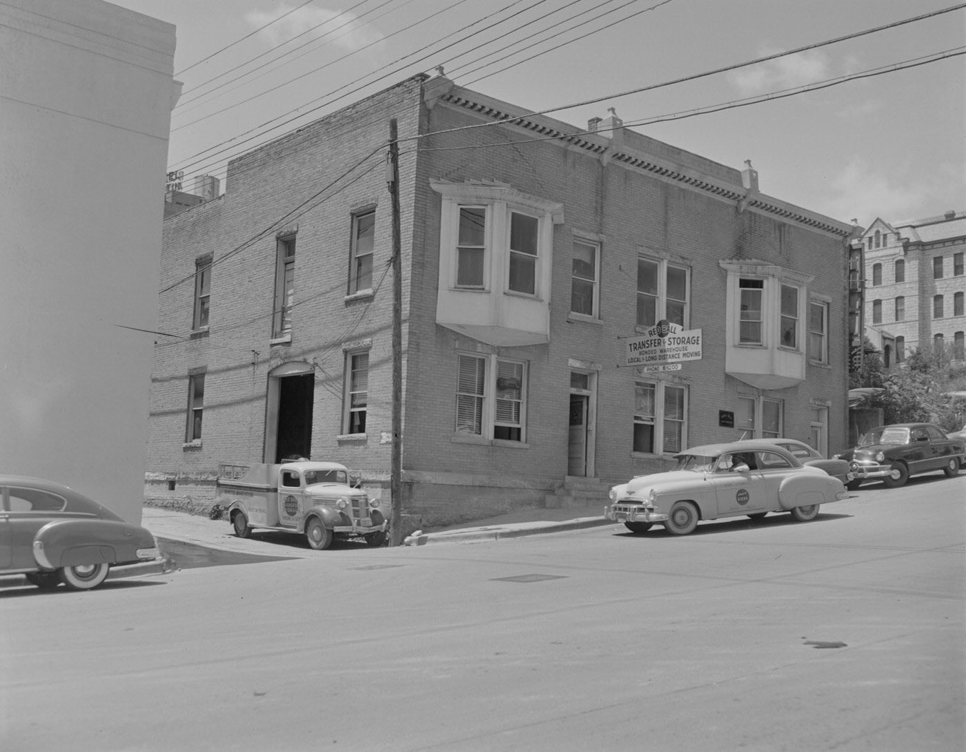 #147 Red Ball Transfer Storage at 606 San Jacinto, 1951.