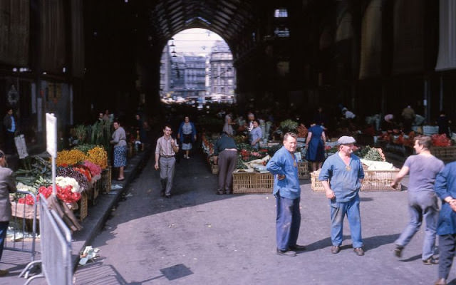 #130 Les Halles food market, Paris, France, 1964