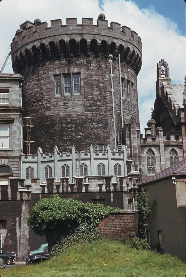 #181 Great round tower of Dublin Castle, June 13, 1961