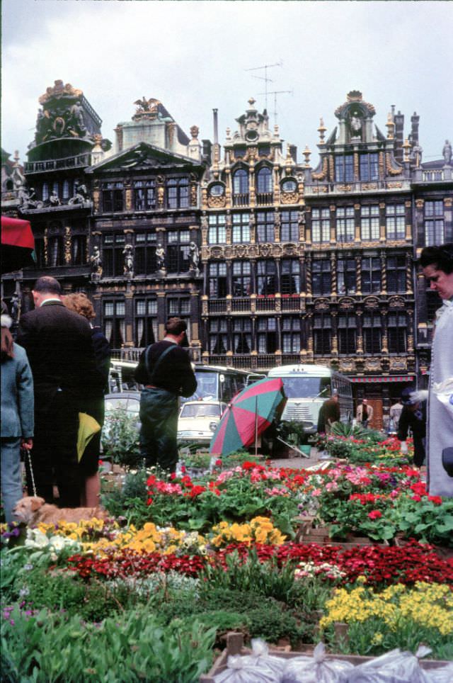 #30 Grand Place, Brussels, Belgium, 1968