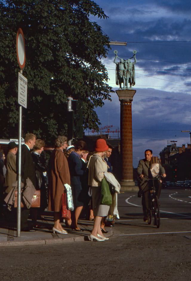 #45 Corner of Strøget, Copenhagen, Denmark, 1963