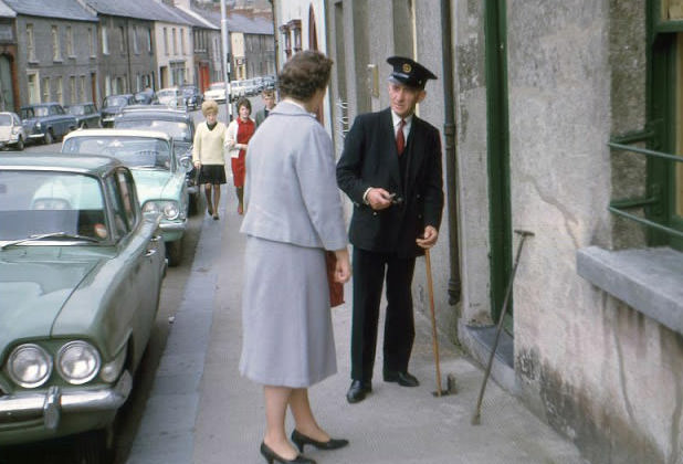 #1 Street scene in Ireland, 1963
