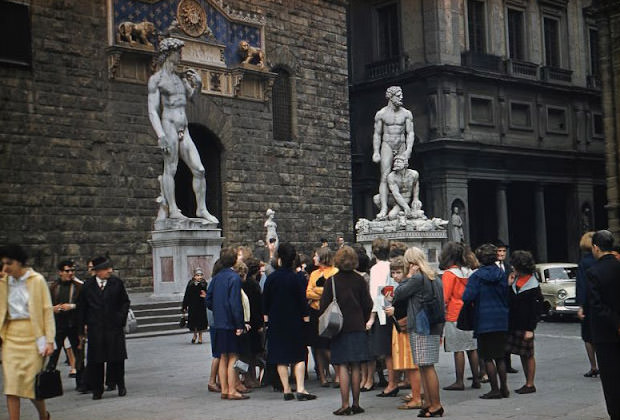 #49 Piazza della Signoria, Florence, Italy, 1964