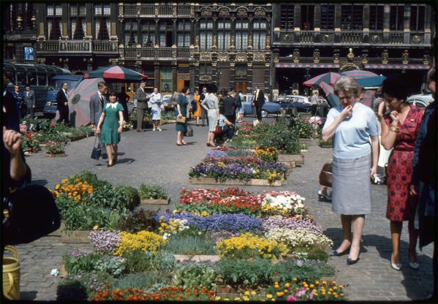 #54 Grand-Place, Brussels, Belgium, 1965
