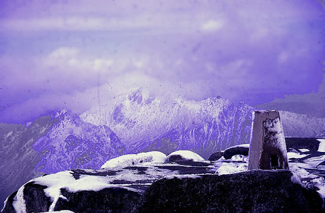 #83 Scafell from Bowfell, Cumbria, England, 1963