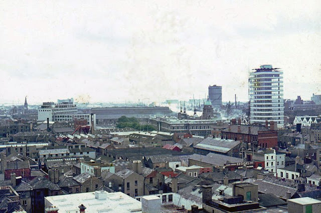 #87 Dublin from Nelson’s Pillar, Ireland, 1964