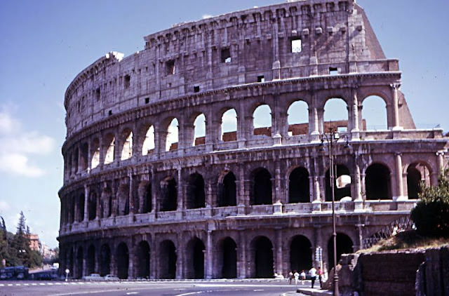 #97 The Roman Colosseum, Italy, 1963
