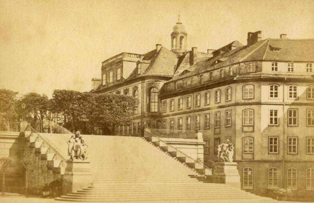 #120 Bruehl’s Terrace, Dresden, Germany, 1880s.