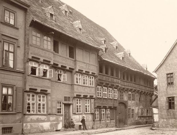 #13 Historic Town Buildings, Goslar, 1882.