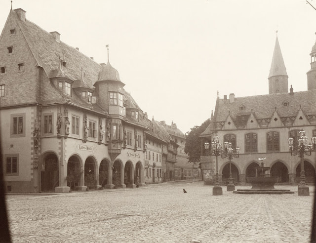 #15 Marktplatz, Historic Town of Goslar, 1882.