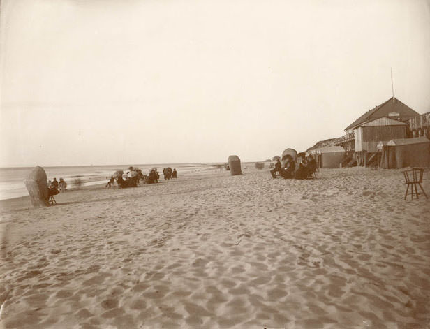 #22 Beach, island of Sylt, 1880s.