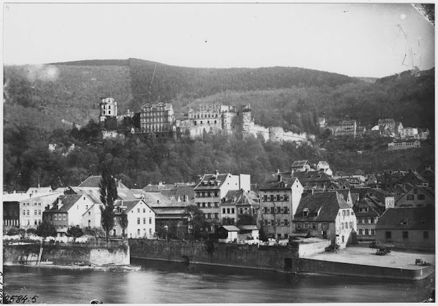 #4 Heidelberg with River Neckar, 1881.